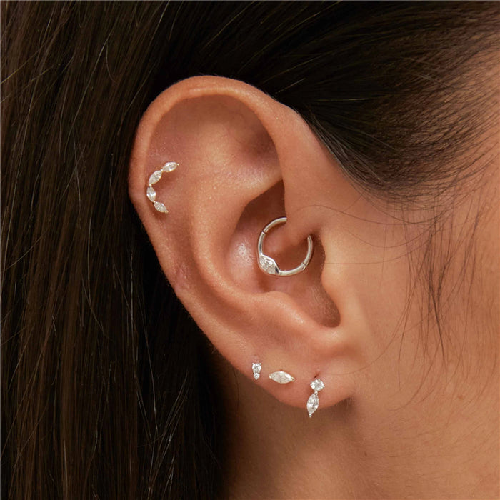 Piercing Stud 925 Flat Back