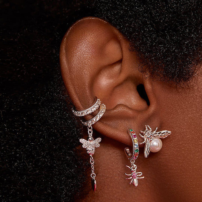 Ear Cuff Bee Heart.
