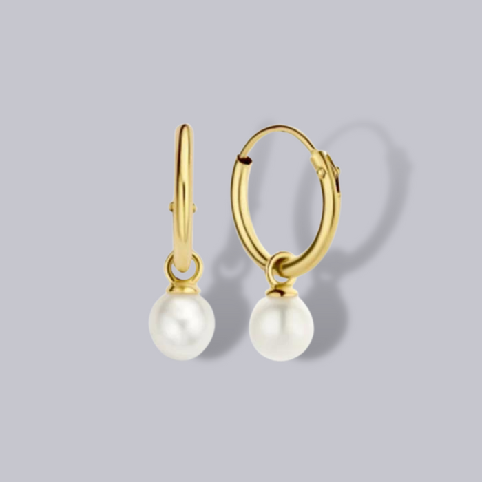 Pearl Hoops