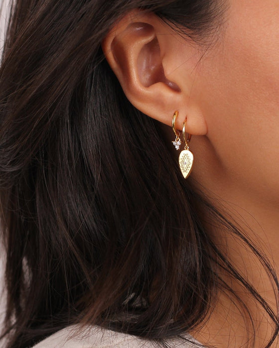 Eye Drop Earrings.